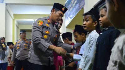 Polsek Tambun Selatan Gelar Bukber dan Santunan Anak Yatim-Piatu