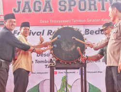 Rutin Pasca Lebaran, Desa Tridayasakti Gelar Festival Rampak Bedug