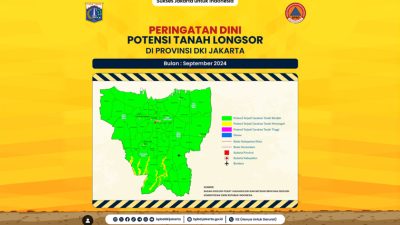 Duh! 10 Wilayah di Jakarta Berpotensi Longsor, Cek Titiknya