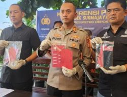 Kurir Sabu Modus Tempel Tembok Dibekuk Polisi di Depok