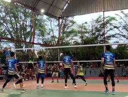 Tingkatkan SOR, Pemdes Tridayasakti Bikin Lapangan Futsal dengan Lantai Interlock