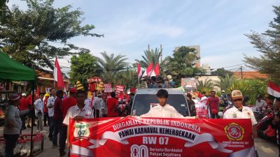 Semarak Kemerdekaan RW 07 Jakasampurna Meriahkan HUT RI ke-80 dengan Pawai Karnaval dan Lomba Kreatifitas