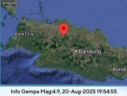 Ini Penyebab Gempa M 4,9 yang Guncang Bekasi