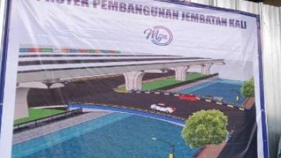 PT Miju Dharma Angkasa Bangun Jembatan Melengkung Kalimalang, Dukung Wisata Air Kota Bekasi 