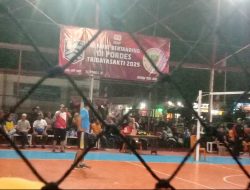 Pordes Tridayasakti Cabor Voli Berlangsung Meriah